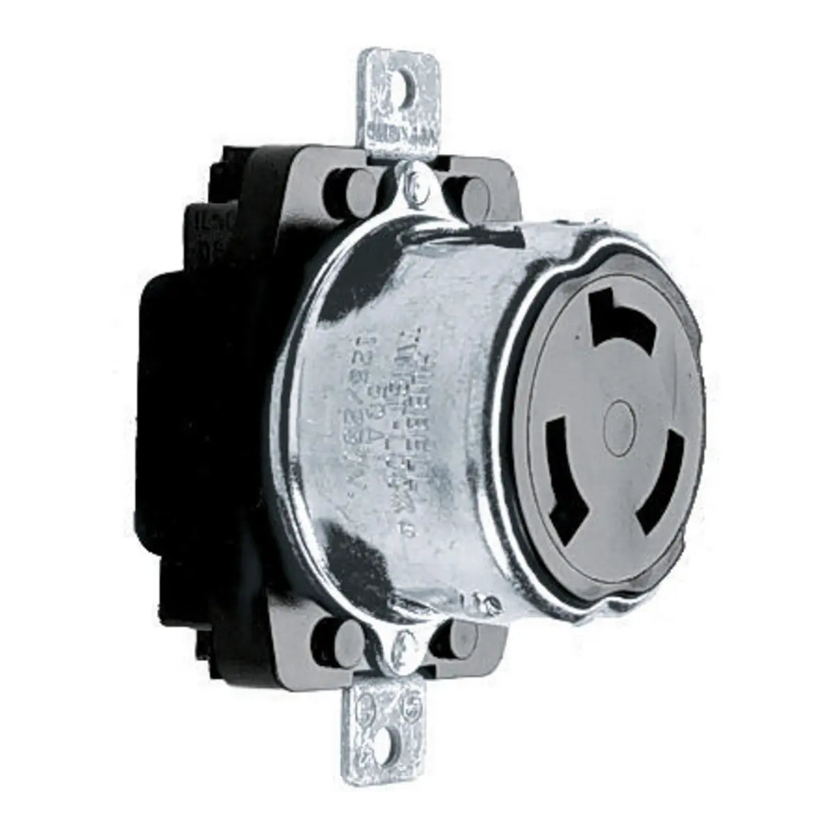 HBL63CM69 - Hubbell Wiring Device-Kellems - 50A/125/250V 3-Pole 4-Wire Grounding Receptacle Marine Twist-Lock Locking Devices