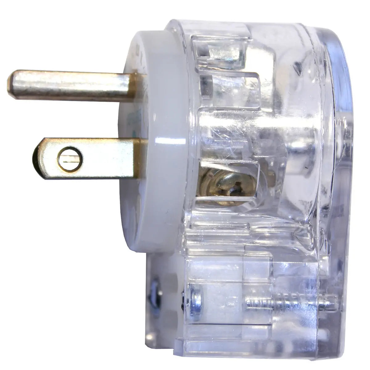 HBL8215CAT - Hubbell Wiring Device Kellems 15A 125V 2 Pole 3 Wire Grounding Male Plug Angled Hospital Grade Insulgrip®