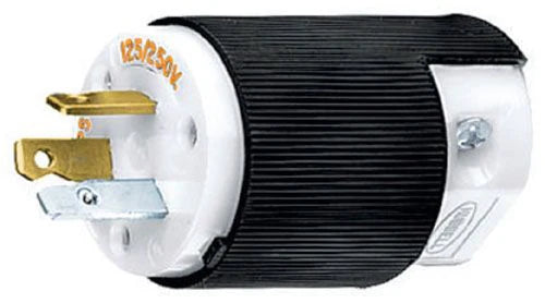 HBL9977C - Hubbell Wiring Device-Kellems 20A 125/250V 3 Pole 3 Wire Plug Straight Blade Devices