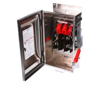 HF364S - Siemens - 3-Pole 200 AMP 600V Heavy Duty Safety Switch