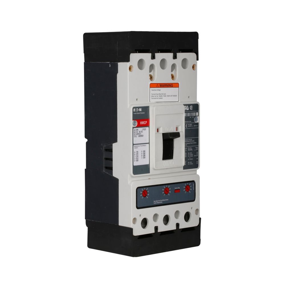 HMCP400X5C - Eaton Cutler Hammer - 400A Three-Pole Motor Circuit Protector