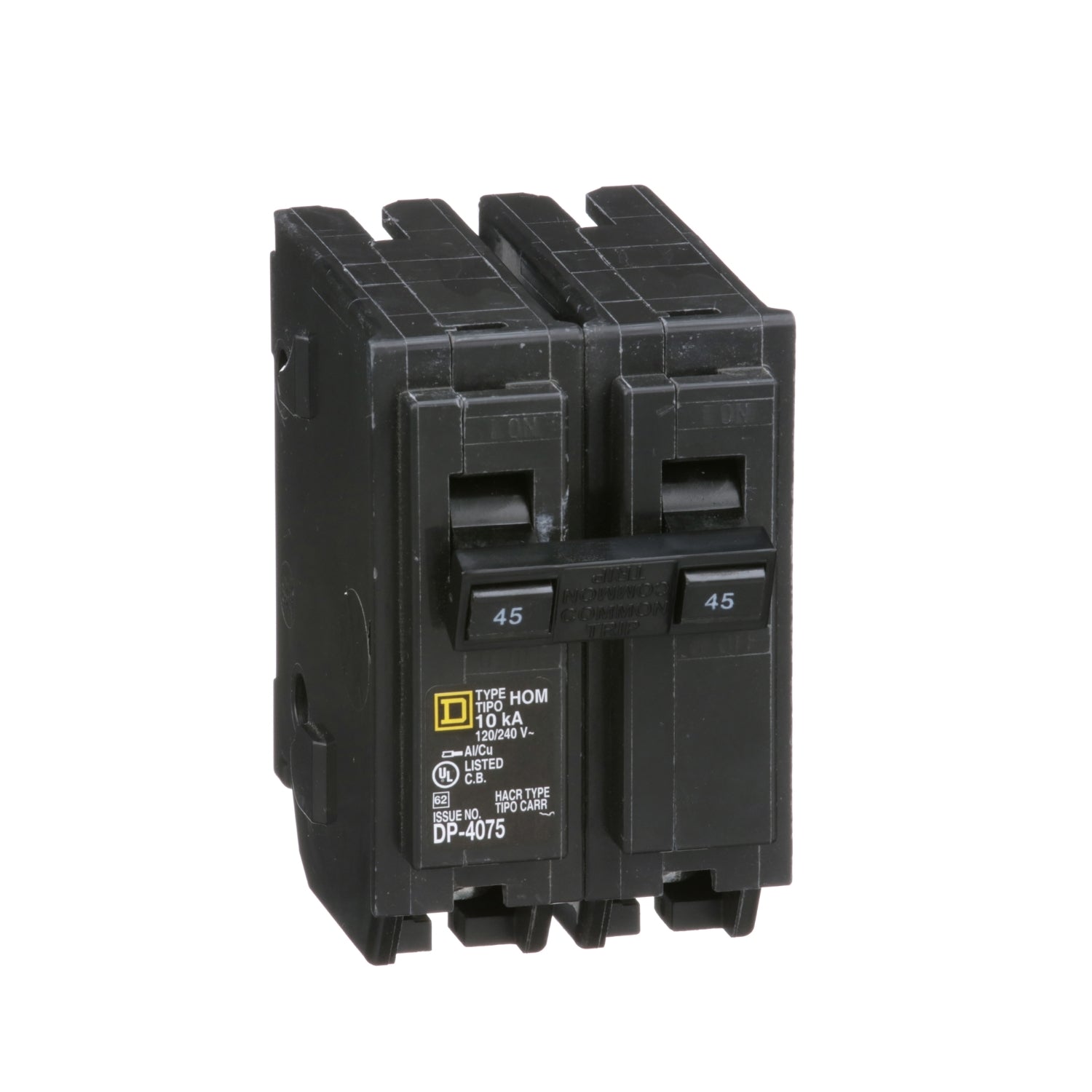 HOM245 - Schneider Electric - 45 Amp 240 Volt Square D Molded Case Circuit Breaker