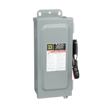 HU361AWK - Square D - 30A 600VAC DC Heavy Duty Non Fusible Safety Switch 3 Wire 3 Pole 30HP NEMA 12