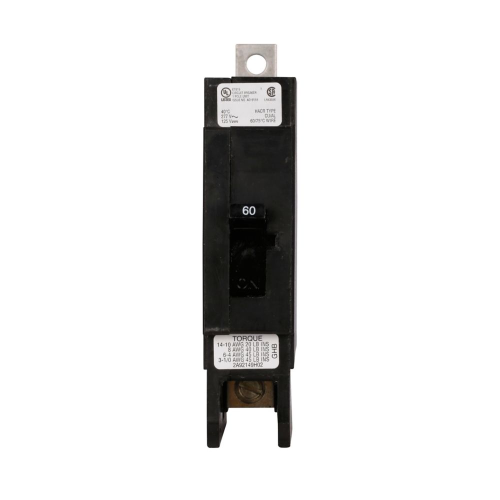 GHB2025 - Eaton - 25 A 480Y/277 Vac Series C Complete Molded Case Circuit Breakers
