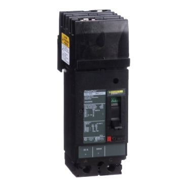 HDA260302 - Square D - Circuit breaker, PowerPacT H, 30A, 2-Pole, 600V, 14kA, I-Line, 80%
