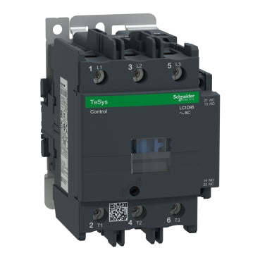 LC1D95P7 - Square D - IEC contactor, TeSys Deca, 95A, 60HP, 3-Pole, 3 NO, 230V 50/60Hz