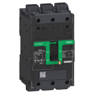 BGA260202 - Square D - Circuit breaker, PowerPacT B, 20A, 2-Pole, 600Y/347V, 18kA