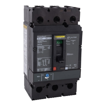 JDP36200 - Square D - Circuit breaker, PowerPacT J, 200A, 3-Pole, 600V, 14kA, lugs OFF