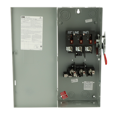 TG4323 - General Electric - 100A 3-Pole NEMA 1 General Duty Enclosure