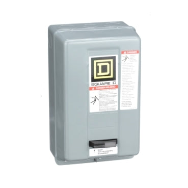 8536SBG2V02H30S - Square D - NEMA motor starter, Size 0, 18A, 5HP, 3-Pole, 120V, NEMA 1