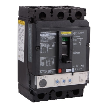 HJL36150M74 - Square D - Motor circuit protector, PowerPacT H, 150A, 3-Pole, 600V