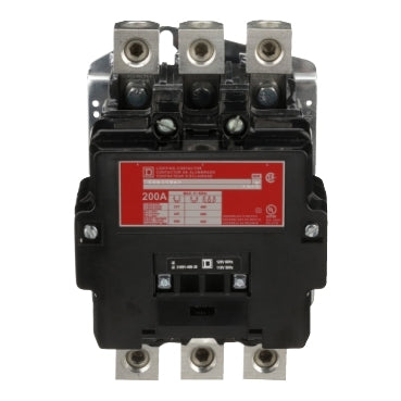 8903SVO2V02 - Square D - Contactor, multipole lighting, electrically held, 200A