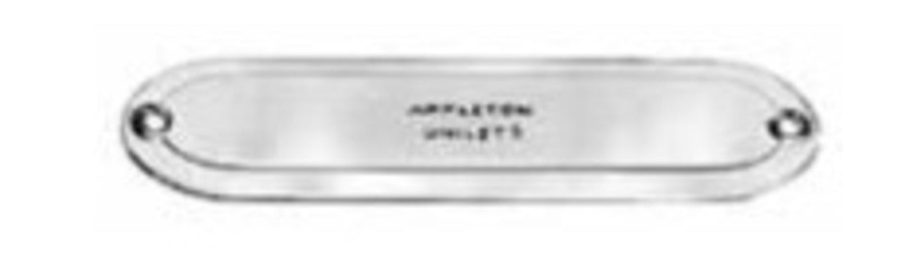 K500 - Appleton - 5" Form 35 Screw-On/Domed Type Steel Conduit Body Cover