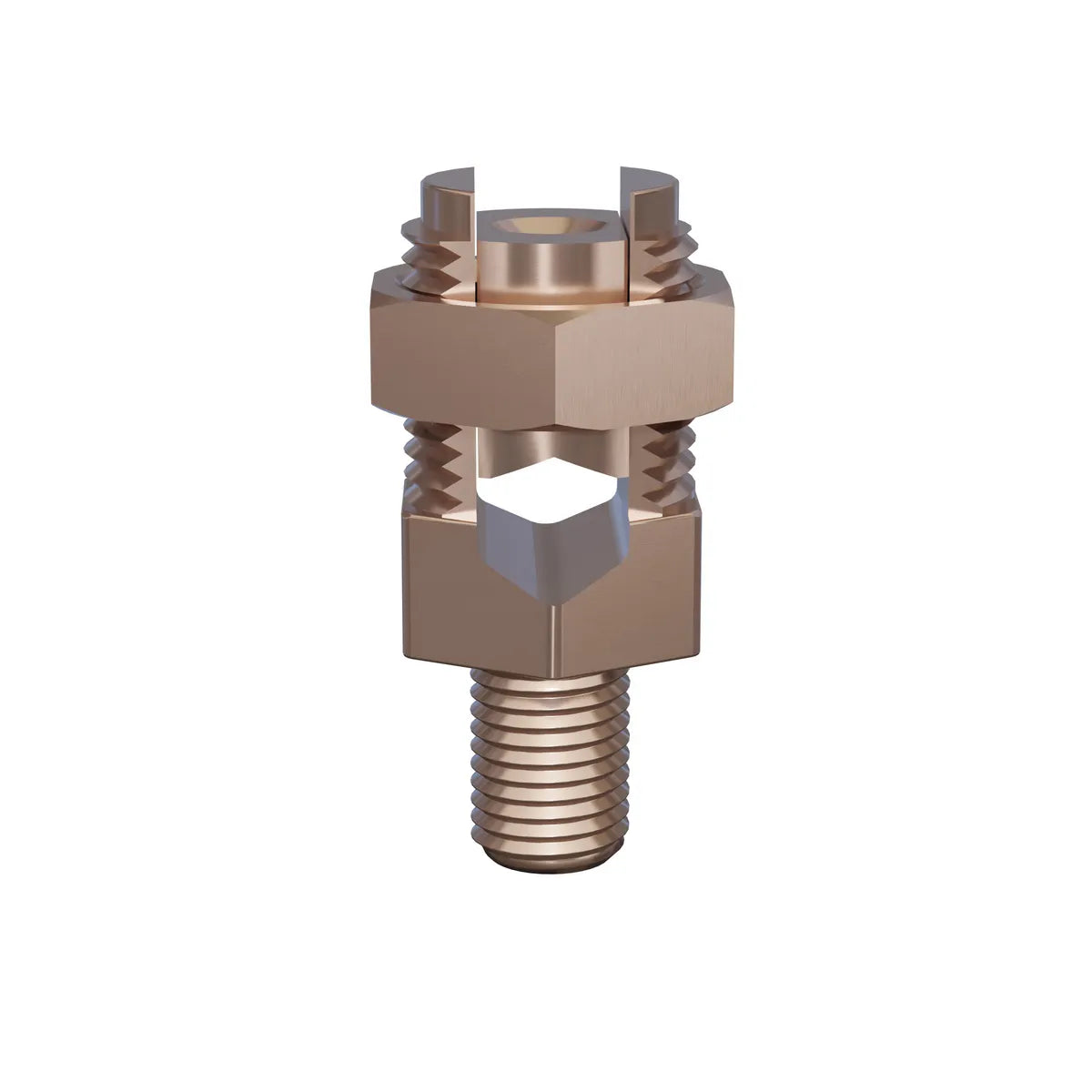 KC26 - Burndy - 1/2" Stud Mechanical Grounding Connector for Cable to Flat