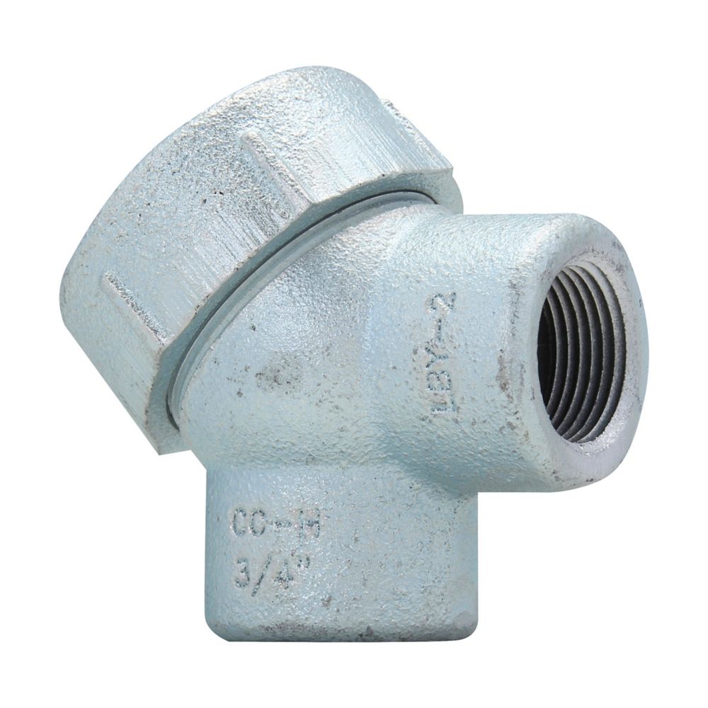 LBY25 - Eaton Crouse-Hinds Series - 3/4" Condulet LBY Elbow
