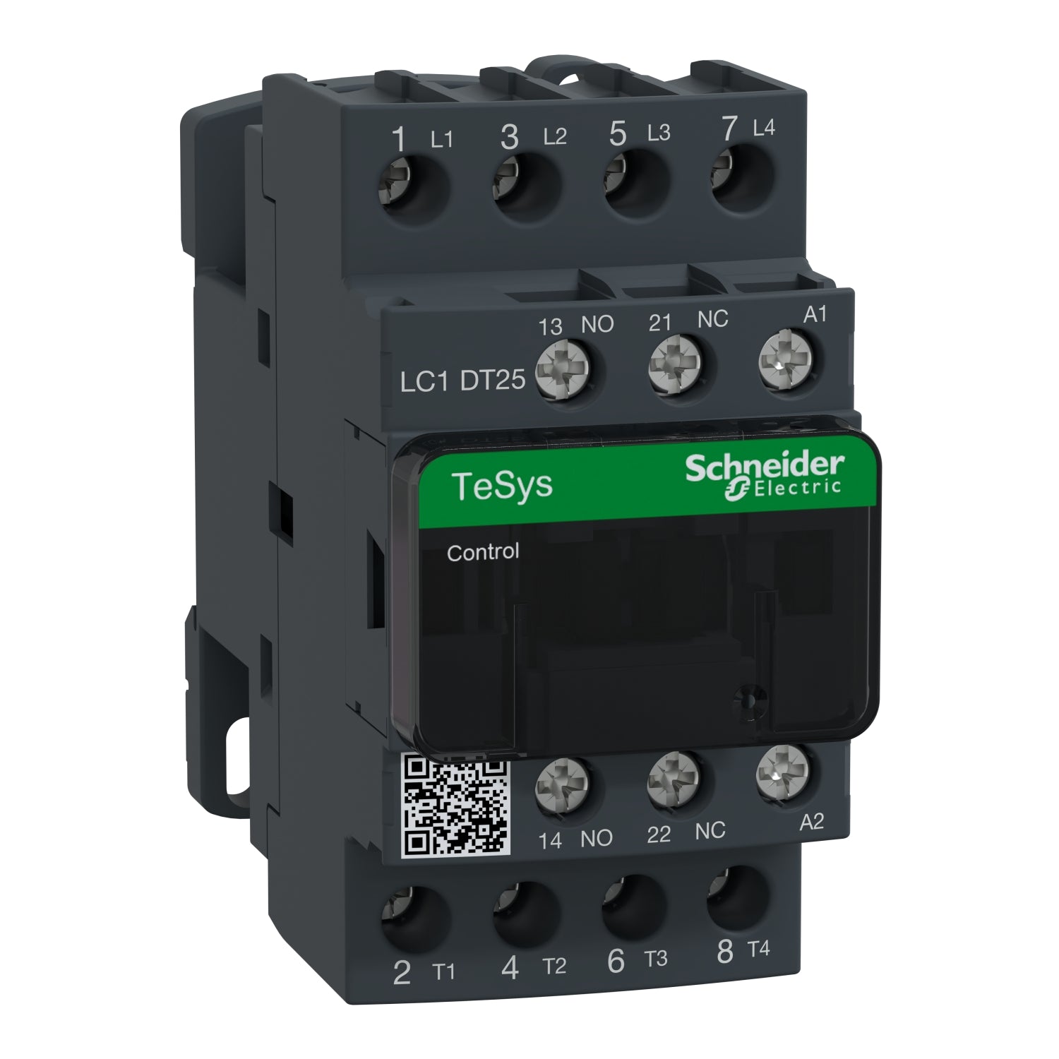 LC1DT25G7 - Schneider Electric - 25 Amp 4 Pole Square D Magnetic Contactor