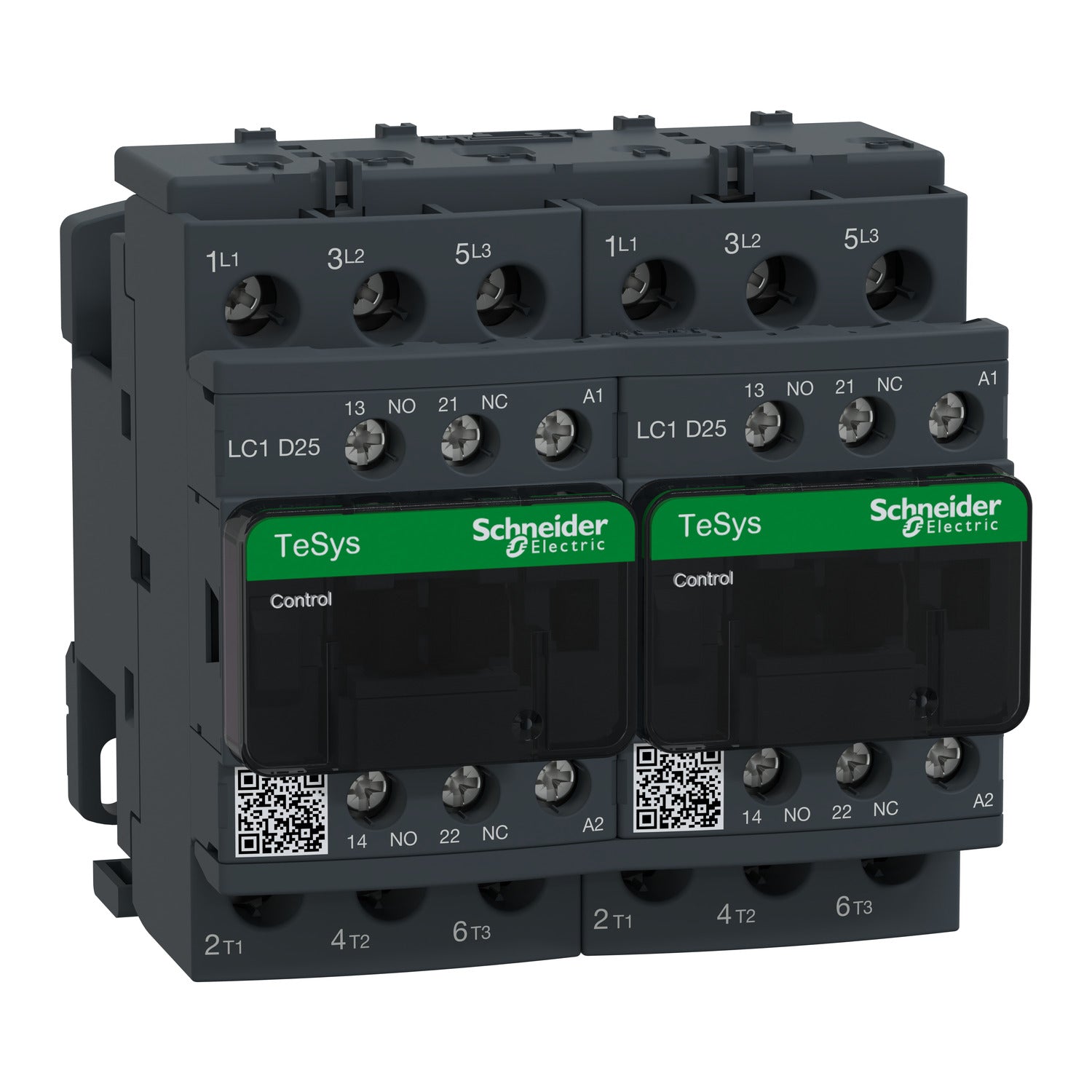 LC2D25G7- Schneider Electric - 12 Amp Square D Reversing Contactor