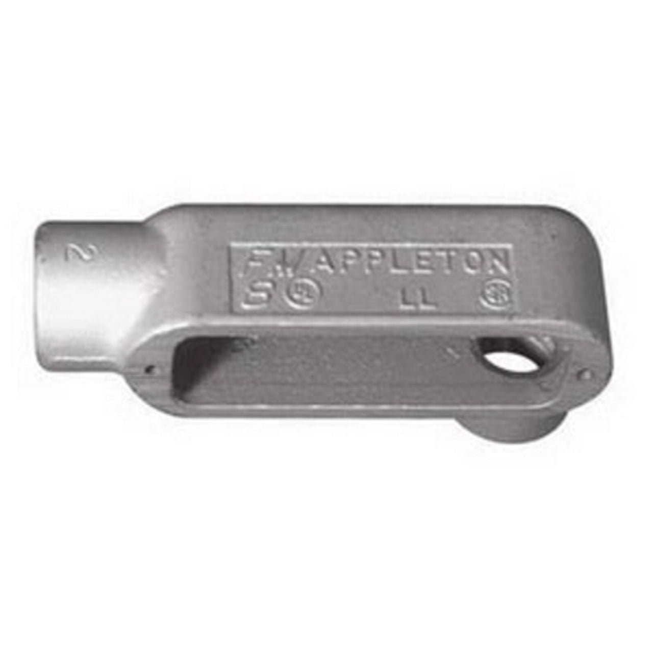 LL18 - Appleton - 1/2" Form 8 LL Type Grayloy Iron Conduit Body