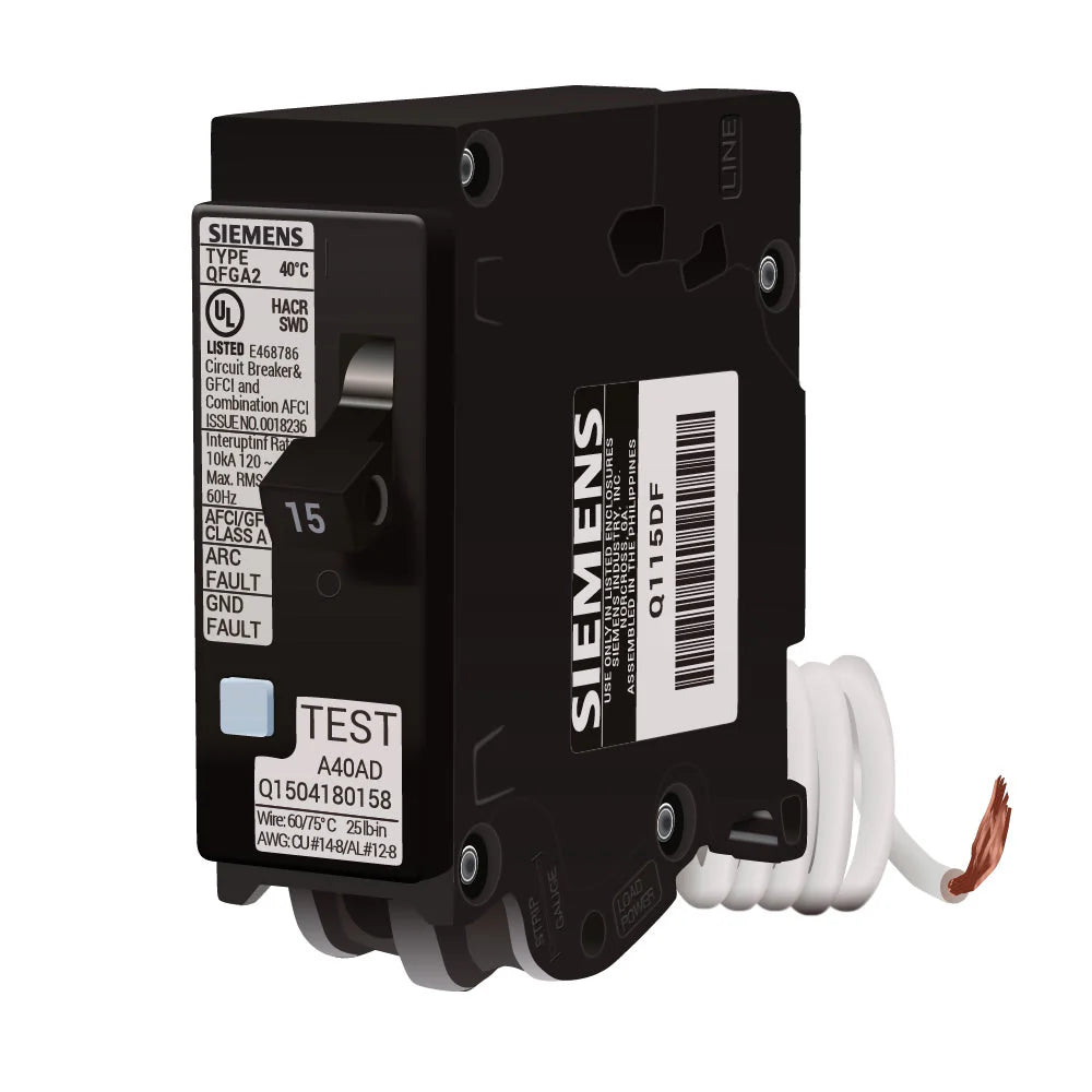 Q115DF - Siemens - 15 Amp 1-Pole 120 Volt Motor Starter