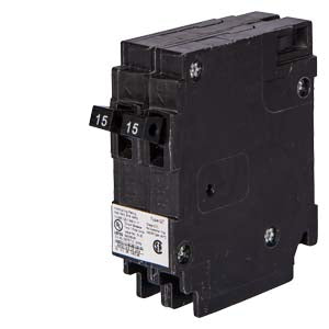 Q1515NC - Siemens 15/15A 1P 120V Tandem Non-CTL Circuit Breaker