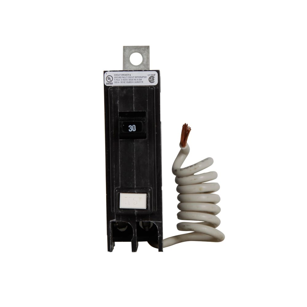 QBGFT1030 - Eaton Cutler Hammer - 30A 240V Quicklag GFCI Circuit Breaker