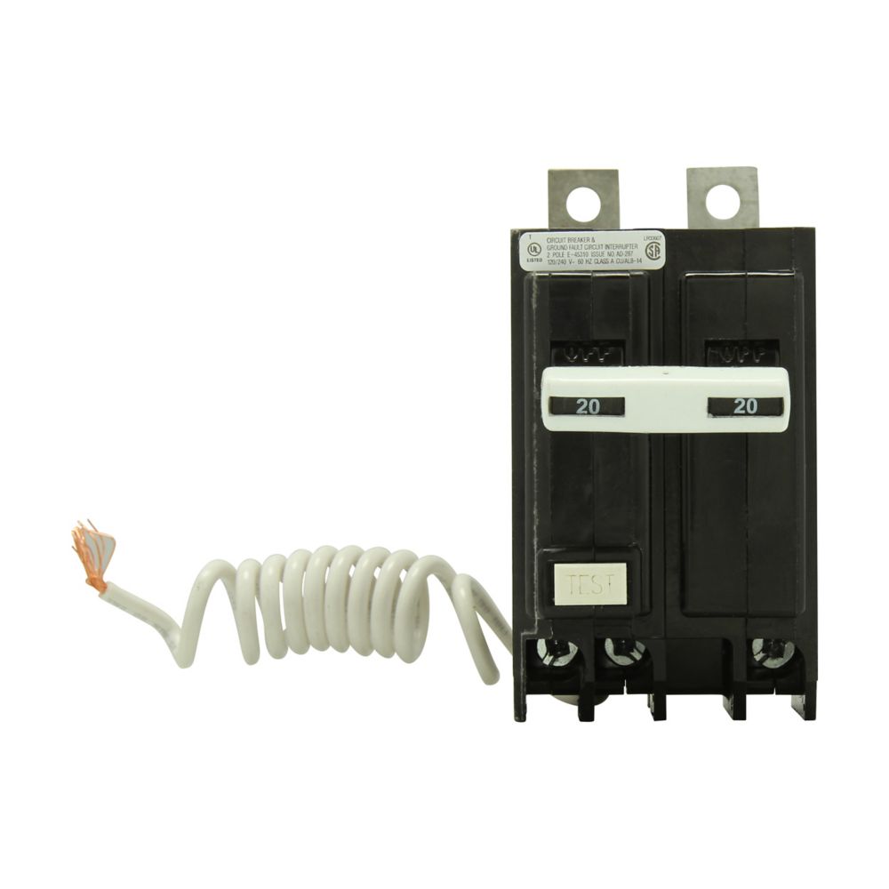 QBGFT2050 - Eaton Cutler Hammer - 50A 240V Quicklag GFCI Circuit Breakers