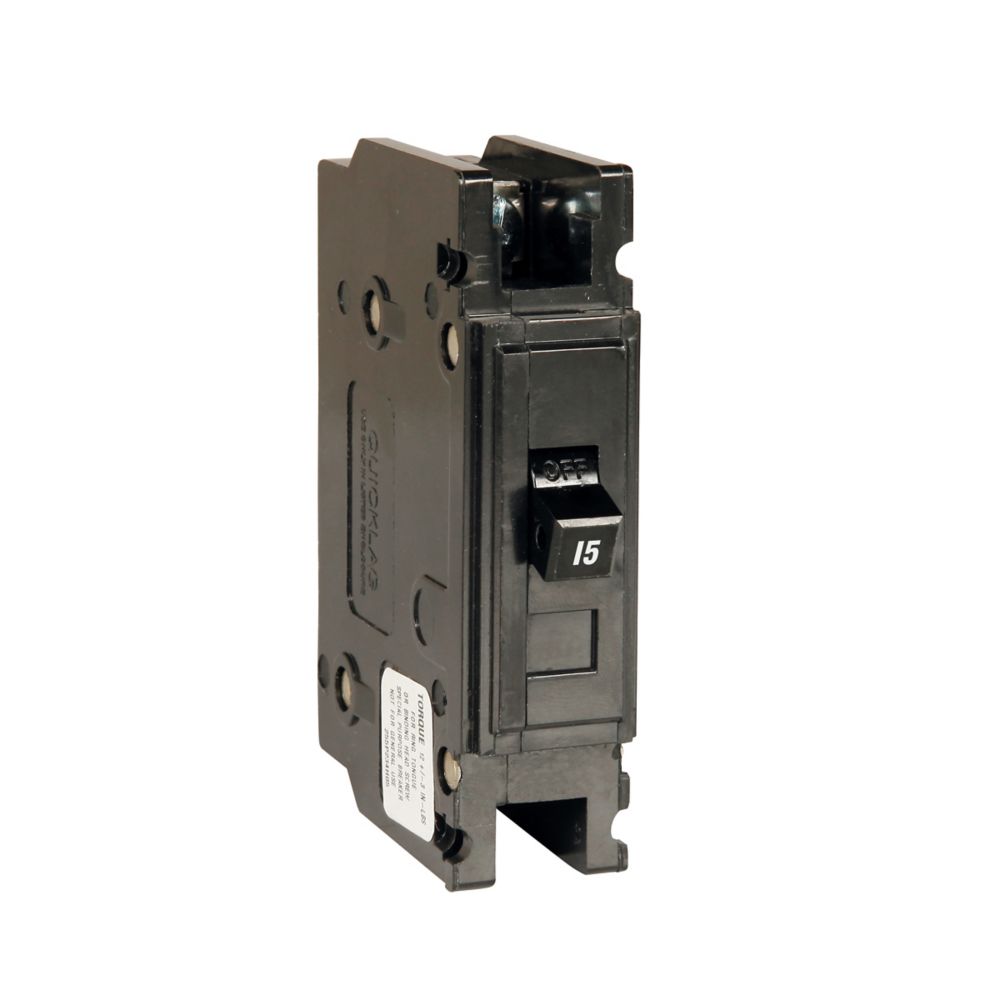 QC1015 - Eaton Cutler Hammer - 15A 1P 120/240V Quicklag QC Thermal Magnetic Circuit Breakers