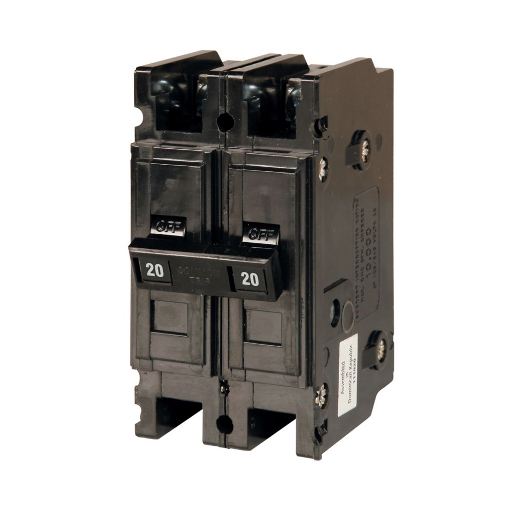 QC2020 - Eaton Cutler Hammer - 20A 2P 120/240V Quicklag QC Thermal Magnetic Circuit Breakers