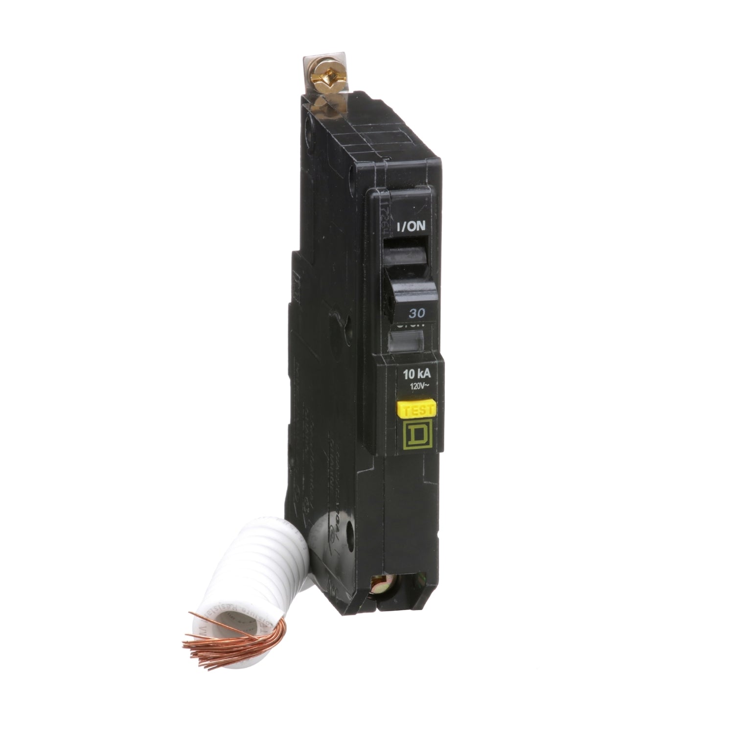QOB130GFI - Schneider Electric - Bolt-On 30 Amp 1 Pole 120 Volt Square D GFCI Circuit Breaker