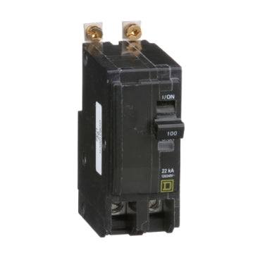 QOB2100VH - Square D - 100A 120 240VAC QO Bolt On Mini Circuit Breaker 2 Pole 22kA