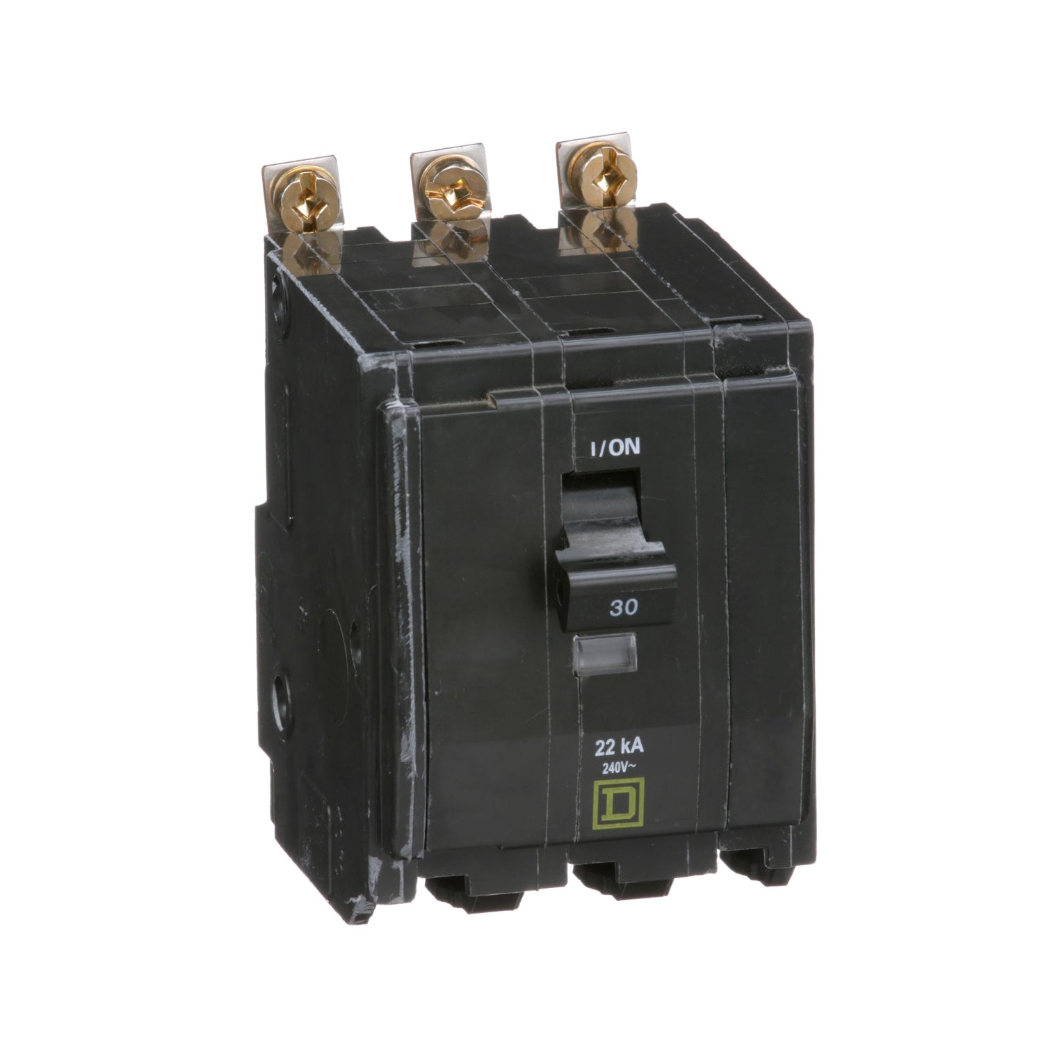 QOB330VH - Schneider Electric - Bolt-On 30 Amp 3 Pole 240 Volt Square D Circuit Breaker