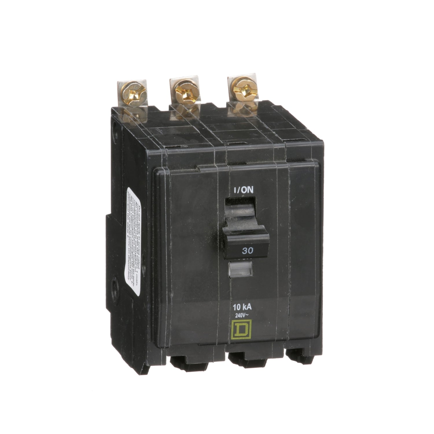 QOB330 - Schneider Electric - Bolt-On 30 Amp 3 Pole 240 Volt Square D Circuit Breaker