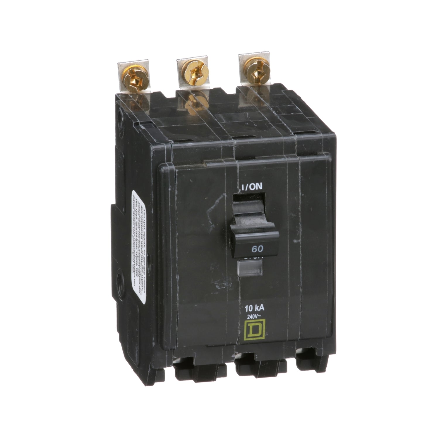 QOB360 - Schneider Electric - Bolt-On 60 Amp 3 Pole 240 Volt Square D Circuit Breaker