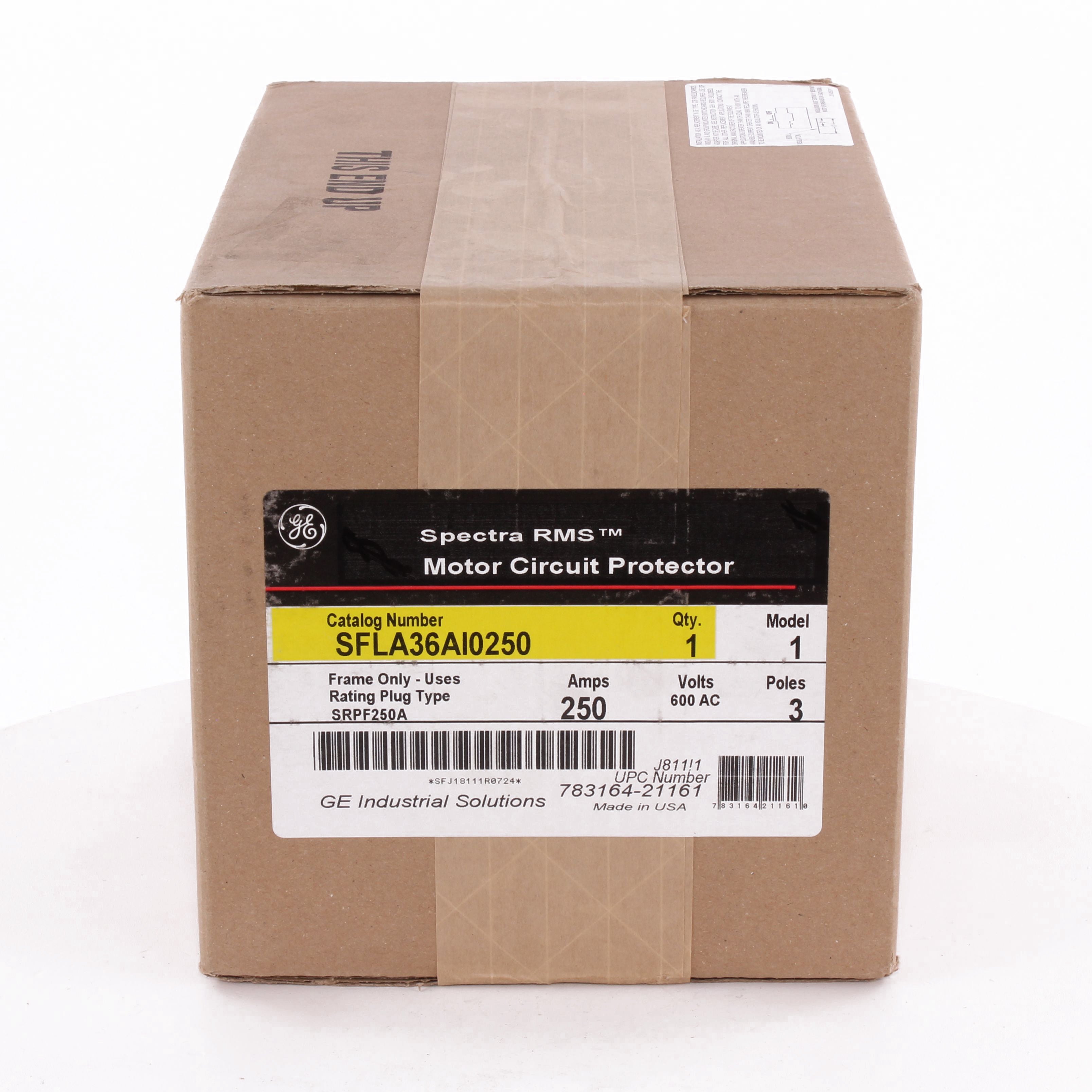SFLA36AI0250 - General Electric - 250 Amp 3 Pole 600 V Circuit Breaker