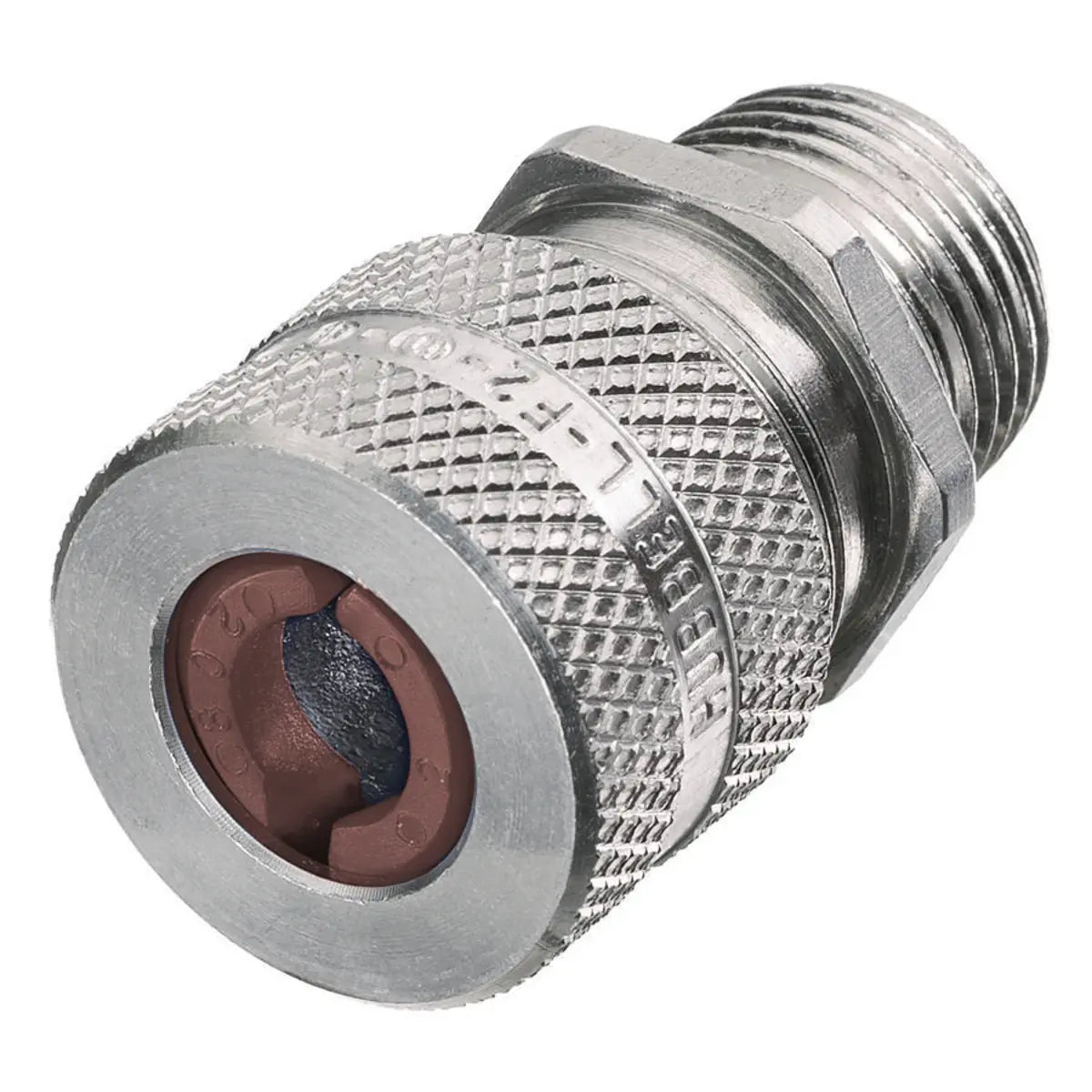 SHC1034 - Hubbell Wiring Device-Kellems .50"-.63" 3/4" Straight Male Cord Connector Aluminum