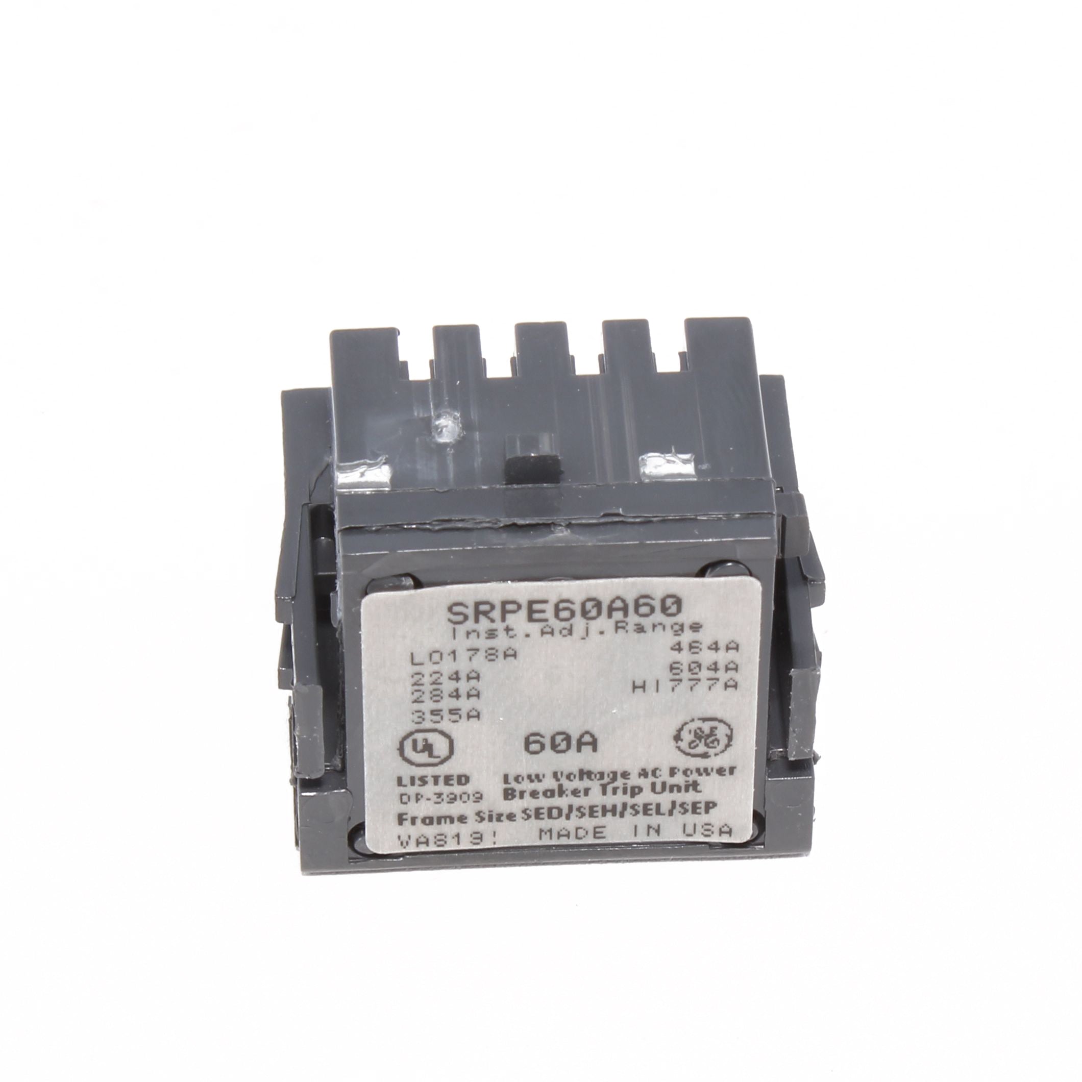SRPE60A60 - General Electric - 60 Amp Circuit Breaker Rating Plug