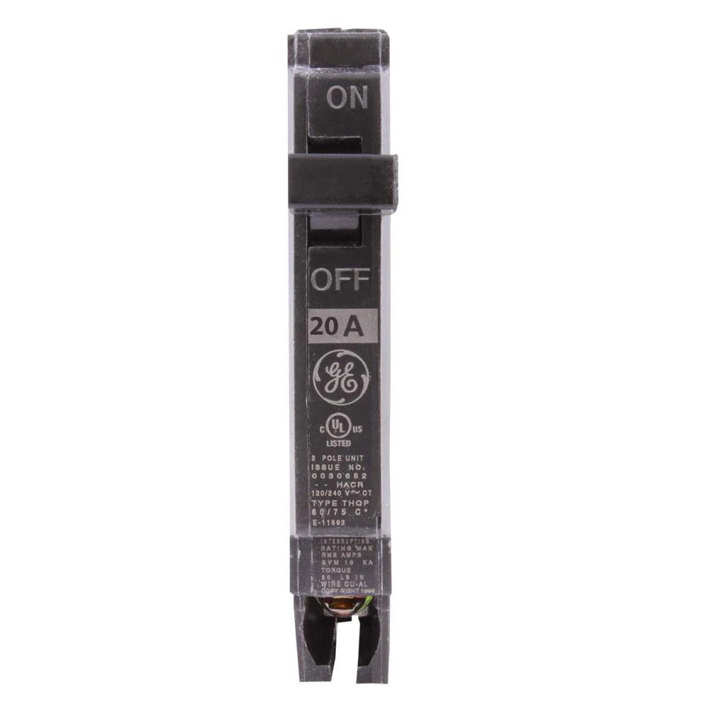 THQP120 - General Electric - 20 Amp 1 Pole 240 V Circuit Breaker