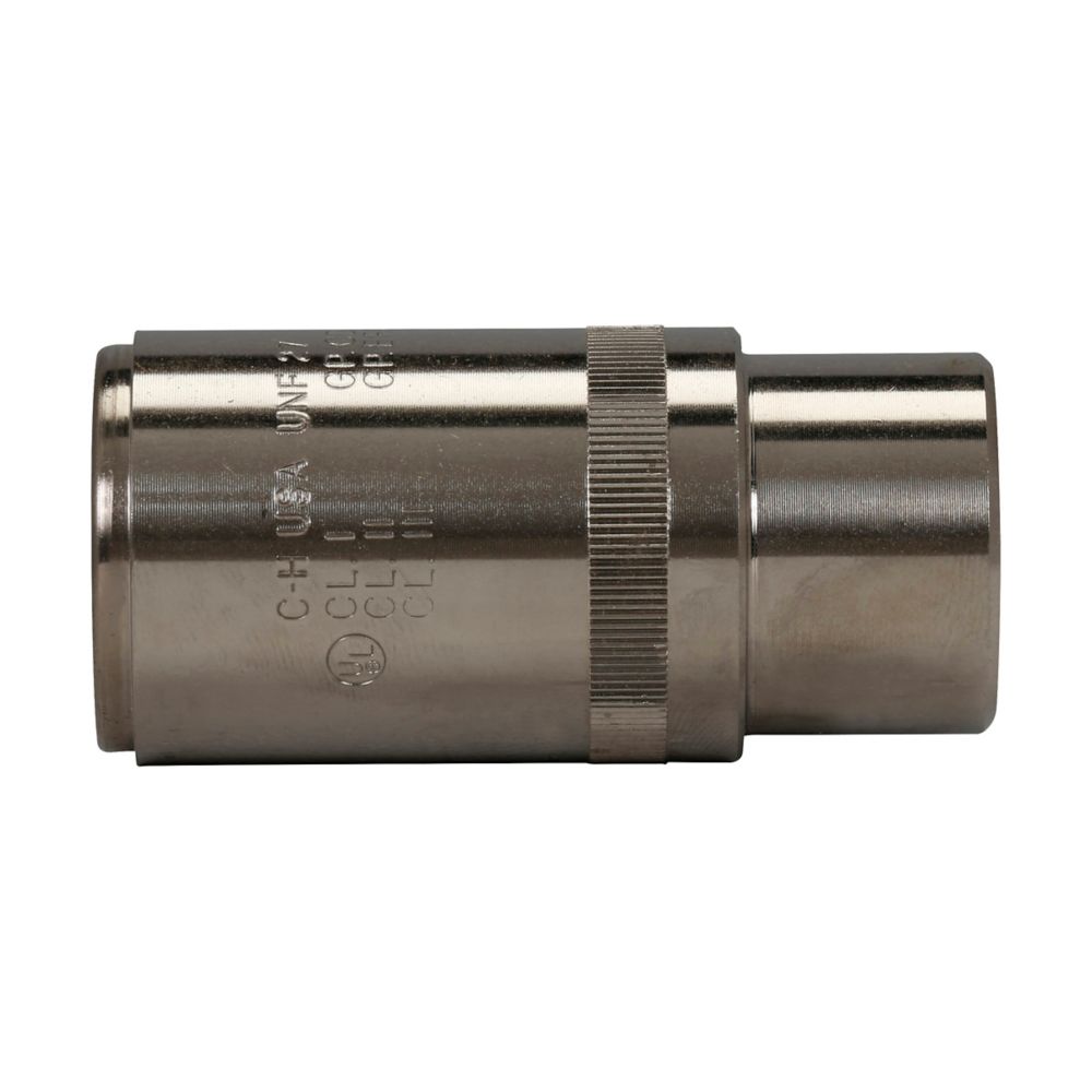 UNF27 - Eaton Crouse-Hinds Series - 3/4" Steel Female UNF Expansion Union