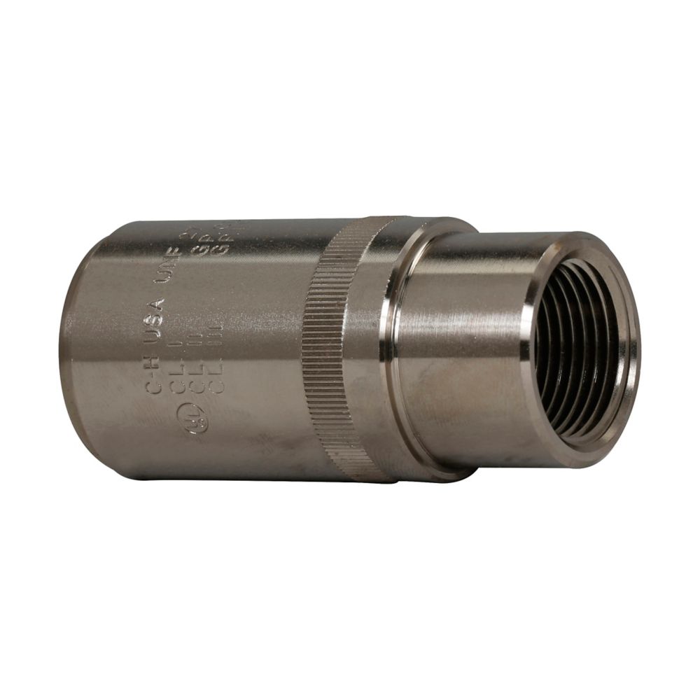 UNF27 - Eaton Crouse-Hinds Series - 3/4" Steel Female UNF Expansion Union