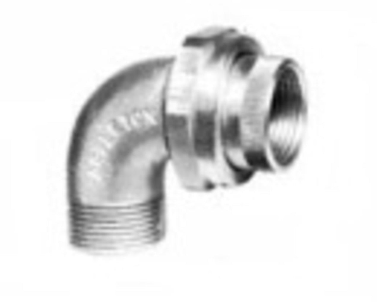 UNL50N - Appleton - 1/2" Elbow 90° Male/Female Malleable Iron Explosion Proof Union
