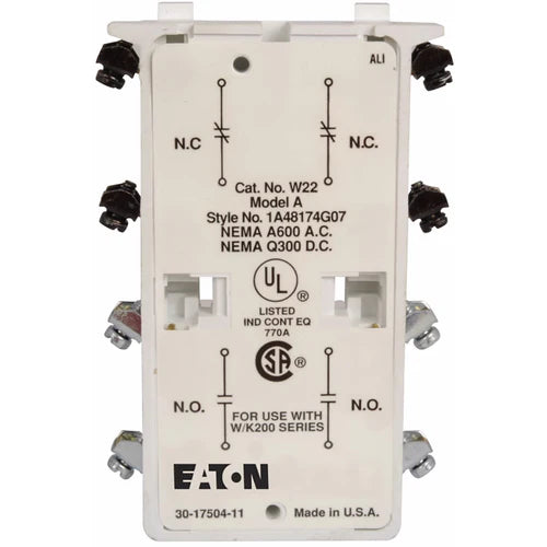 W22 - Allen Bradley - 0.55 Amp to 0.55 Amp Heater Element