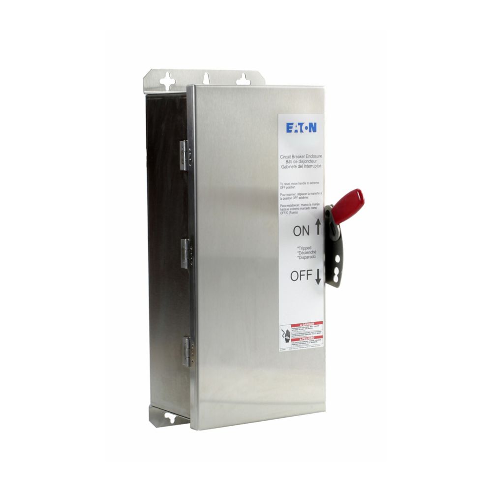 WFDN100 - Eaton Cutler Hammer - 100A NEMA 4/4X 5 circuit breaker enclosure