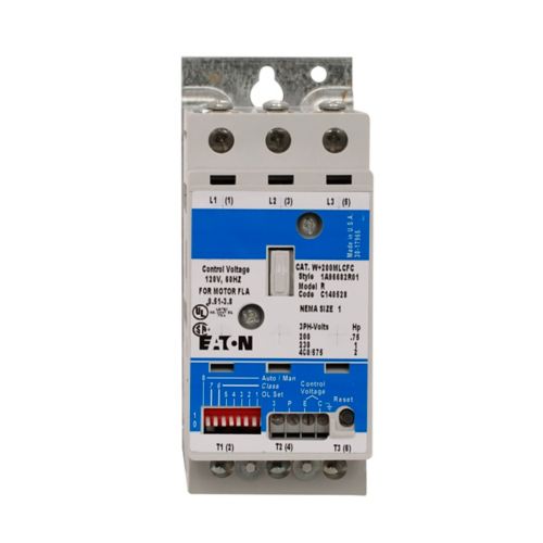 W+200MLCFC - Eaton - Size 0 0.35-1.65 A Space SVG Starter 24 Vdc Coil NEMA Starter