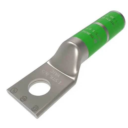 YA1C - Burndy - 5/16" Stud 1-Hole Long Barrel Compression Terminal