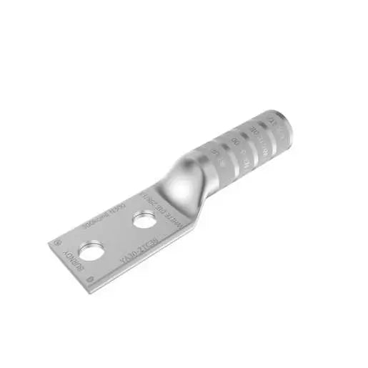 YA302N - Burndy - 1/2" Stud 2 Hole Long Barrel Compression Terminal