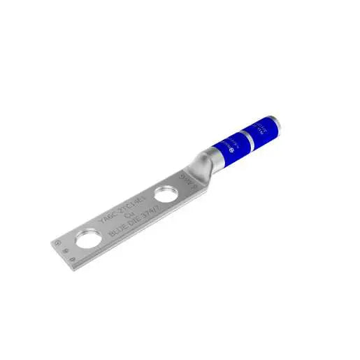 YA6C2N - Burndy - 1/2" Stud 2-Hole 1-3/4" Spacing Long Barrel Compression Terminal