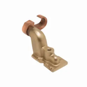 YGF292N - Burndy - 1/2" Stud 2-Hole Grounding Plate