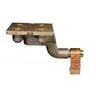 YGF294N - Burndy - 1/2" Stud 4-Hole Grounding Plate