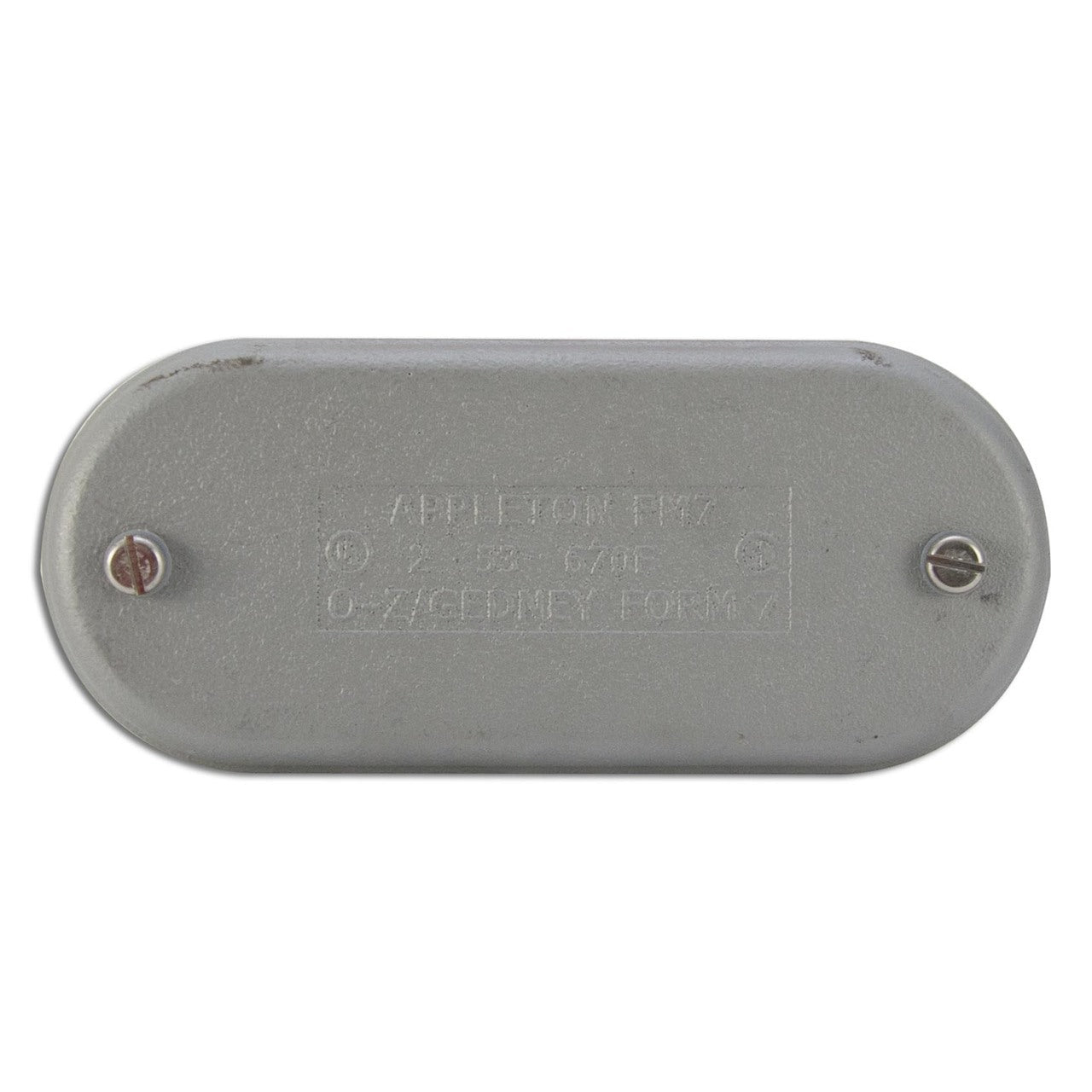 270F - Appleton - 3/4" Form 7 Iron Alloy Conduit Body Cover