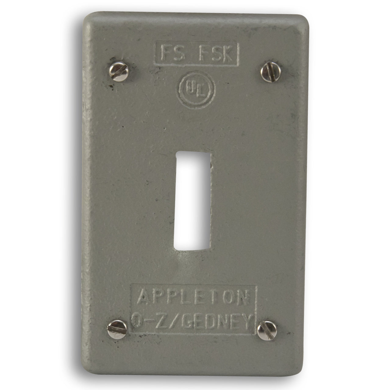 FSK1TSC - Appleton - 1-Gang Malleable Iron Toggle Switch Cover
